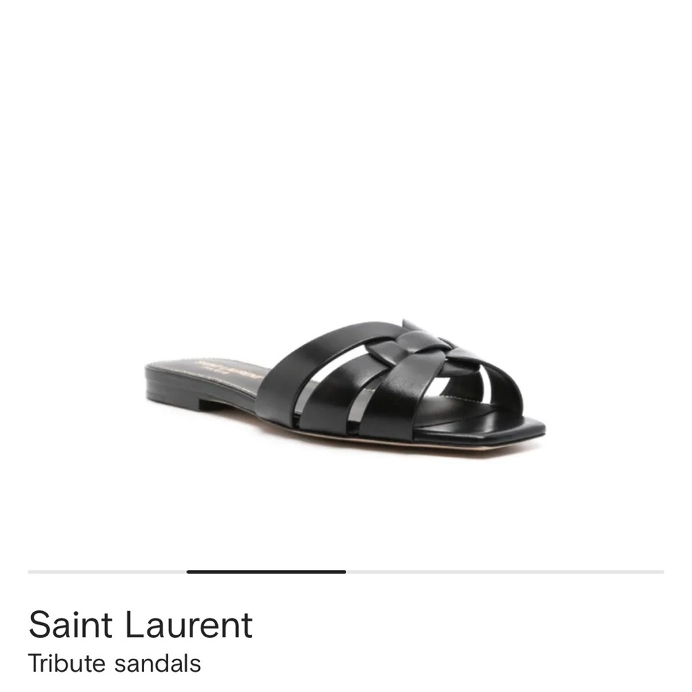 YSL tribute sandals